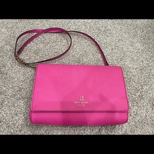 Kate Spade hot pink cross body